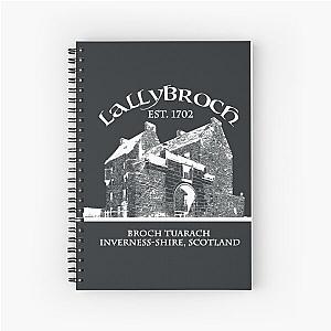 Lallybroch Outlander WHITE Spiral Notebook