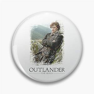 Outlander Jamie with Series Logo Pin