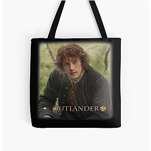 Jamie Fraser Outlander All Over Print Tote Bag