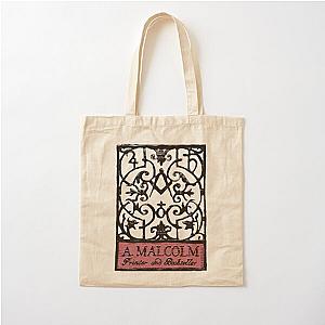 A. Malcolm Outlander Colored Cotton Tote Bag