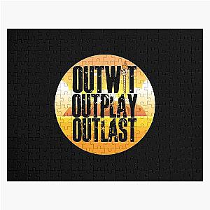Outwit Outplay Outlast Jigsaw Puzzle