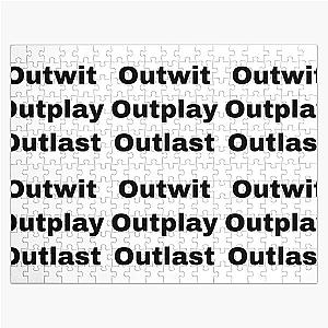 Outwit Outplay Outlast Jigsaw Puzzle
