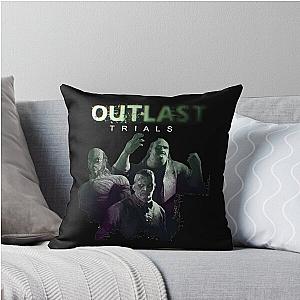 Outlast Trials Hunting Ground Throw Pillow