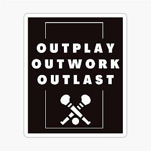 Hurling: Outplay Outlast Sticker