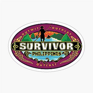 Survivor Philippines Series Fans Memorabilia Sticker
