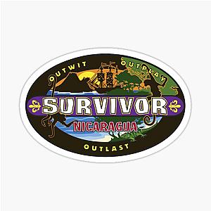 Survivor Nicaragua Series Fans Outwit Outplay Outlast Memorabilia Sticker