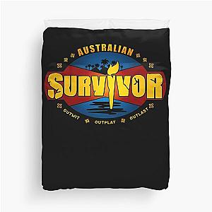 Australian Survivor Outwit Outplay Outlast Duvet Cover