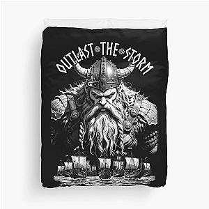 Viking Warrior Outlasts Norse Mythology Valhalla Duvet Cover
