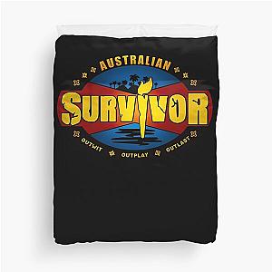 Australian Survivor Outwit Outplay Outlast Duvet Cover becomes

Australian Survivor Outwit Outplay Outlast Duvet Cover