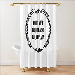 The Philosophy of Outlast Shower Curtain