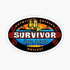 Survivor Pearl Islands Series Fans Outwit Outplay Outlast Memorabilia Sticker