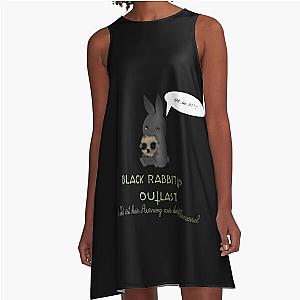 Black Rabbit LP A-Line Dress