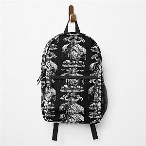 Viking Warrior Outlast the Storm Norse Mythology Valhalla Backpack