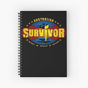Australian Survivor Outwit Outplay Outlast Spiral Notebook