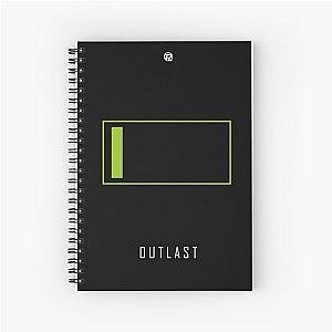 OUTLAST Minimalistic Spiral Notebook
