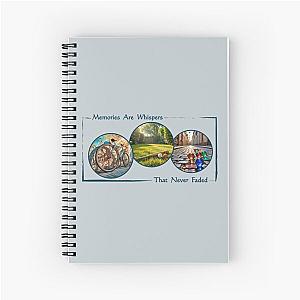 Pedals, Bat, Sparkles: Where Memories Outlast the Years Spiral Notebook