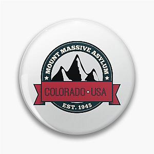 Outlast Mount Massive Asylum Crest Pin