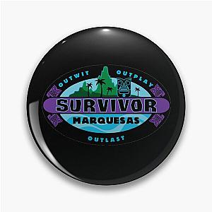 Survivor Marquesas Series Fan Outwit Outplay Outlast Memorabilia Pin