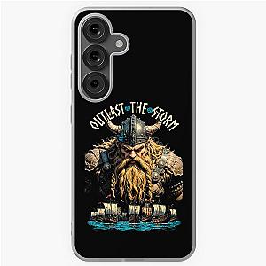 Viking Warrior Outlast the Storm Norse Mythology Valhalla Phone Case
