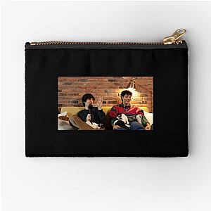 Chaos Starts Out Of Character Out Of Character Zipper Pouches