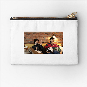 Chaos Starts Out Of Character Out Of Character Zipper Pouches