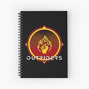 Outriders Pyromancer Spiral Notebook