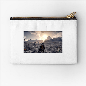 Outward No Hand Holding Here Outward Zipper Pouches