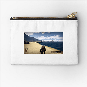 Outward Survival Is Key Always Outward Zipper Pouches