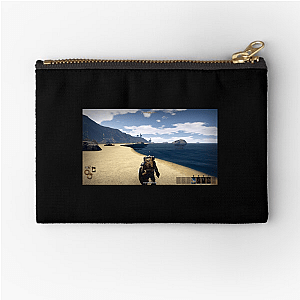 Outward Survival Is Key Always Outward Zipper Pouches