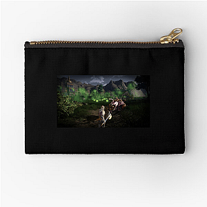 Outward Embrace The Challenge Outward Zipper Pouches