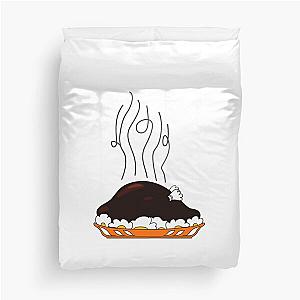 Overcooked Chicken   Duvet Cover