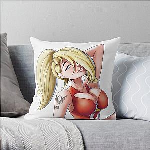 Overwatch Mercy Swimsuit  Throw Pillow RB2410