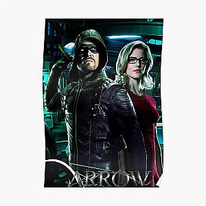 Green Arrow & Overwatch Poster RB2410