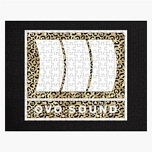 OVO sound Leopard gold print Jigsaw Puzzle