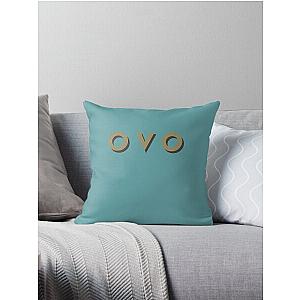 DRAKE - OVO LOGO Throw Pillow