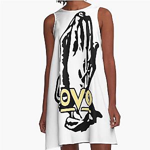 6 God OVO Drake Sticker A-Line Dress