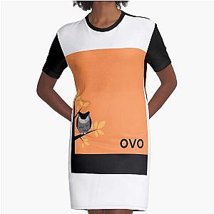 Drake Ovo Graphic T-Shirt Dress
