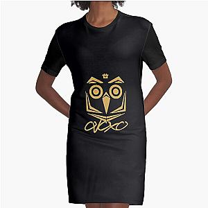 Ovoxo Drake Take Care Ovo Owl Graphic T-Shirt Dress