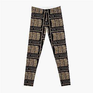 OVO sound Leopard gold print Leggings