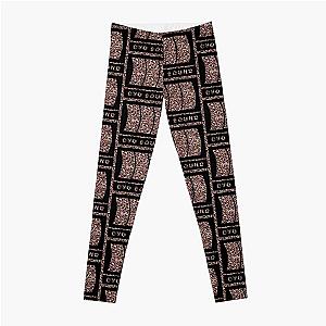 OVO sound Leopard pink gold print Leggings