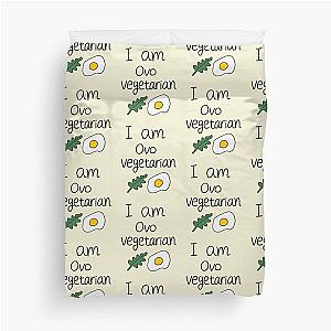 ovo vegetarian Duvet Cover
