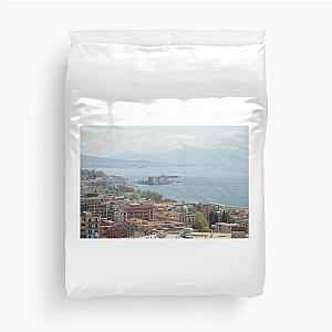 Naples: View Over Ovo Duvet Cover