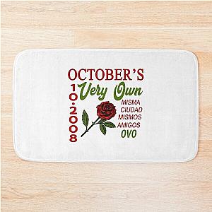 Ovo Merch Octobers Rose Bath Mat