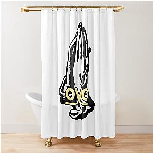 6 God OVO Drake Sticker Shower Curtain