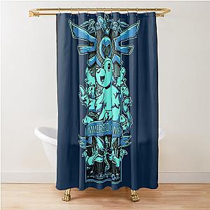 Ovo Flora and Fauna Poster Shower Curtain