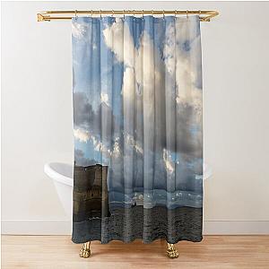 Castel dell Ovo Naples Italy Shower Curtain
