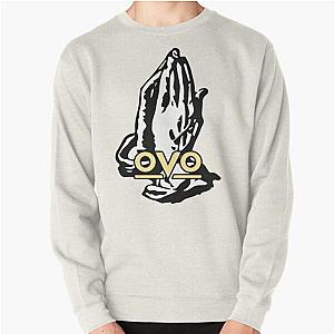 6 God OVO Drake Sticker Pullover Sweatshirt