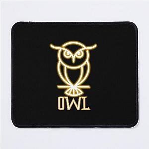 Owl Neon Ovo Mouse Pad