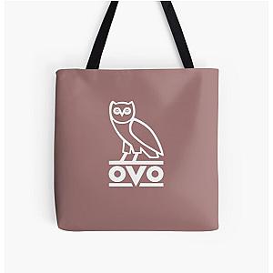 Ovo Owl All Over Print Tote Bag