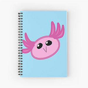 OvO Axolotl Spiral Notebook